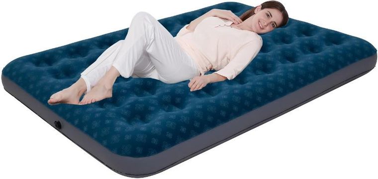 Jilong, materac flokowany z nadrukiem 3D, 1-osobowy, 191-99-22 cm