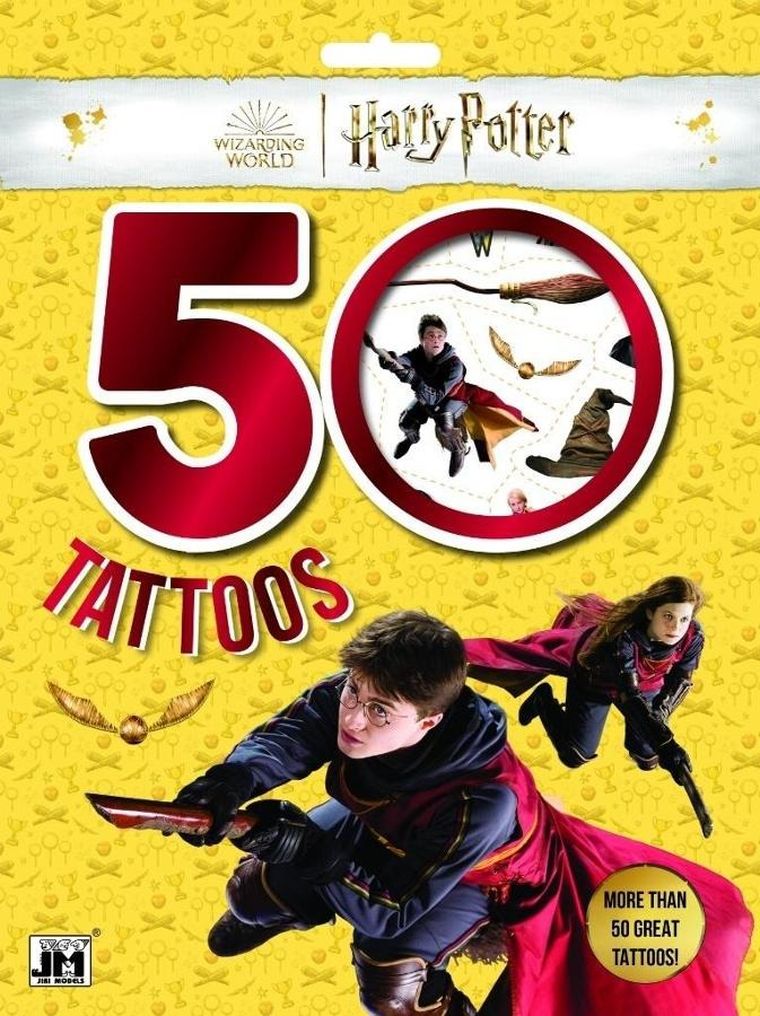 Jiri Models, Harry Potter, tatuaże, 50 szt.