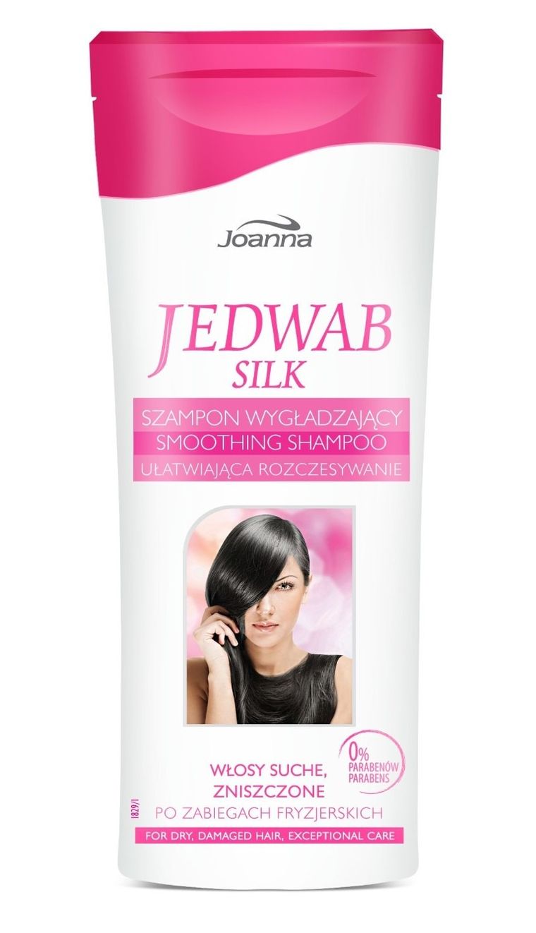 Joanna, jedwab Silk, szampon wygładzający, 400 ml