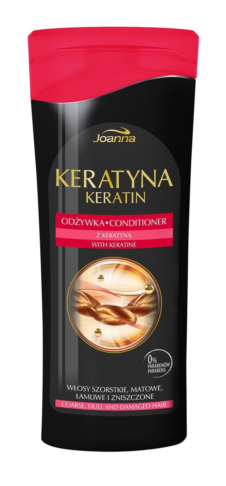 Joanna, Keratyna, odżywka do włosów szorstkich i zniszczonych, 200 g
