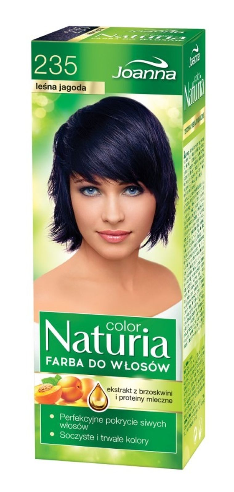 Joanna, Naturia Color, farba do włosów, nr 235 leśna jagoda