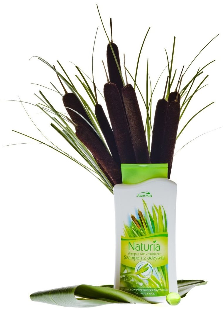Joanna, Naturia, Tatarak, szampon do włosów 2w1, 500 ml