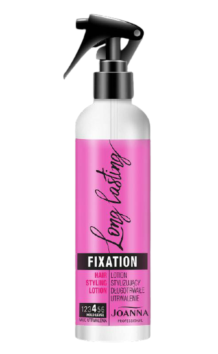 Joanna Profesjonalna, Long Lasting Fixation Lotion, balsam do stylizacji włosów, mocny, 300 ml