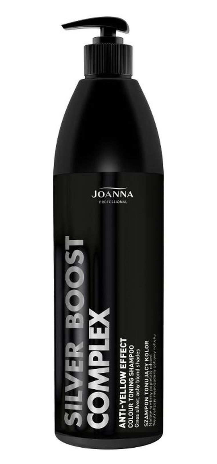 Joanna Professional, Anti-Yellow Boost Complex, szampon tonujący, kolor bue, 1000g