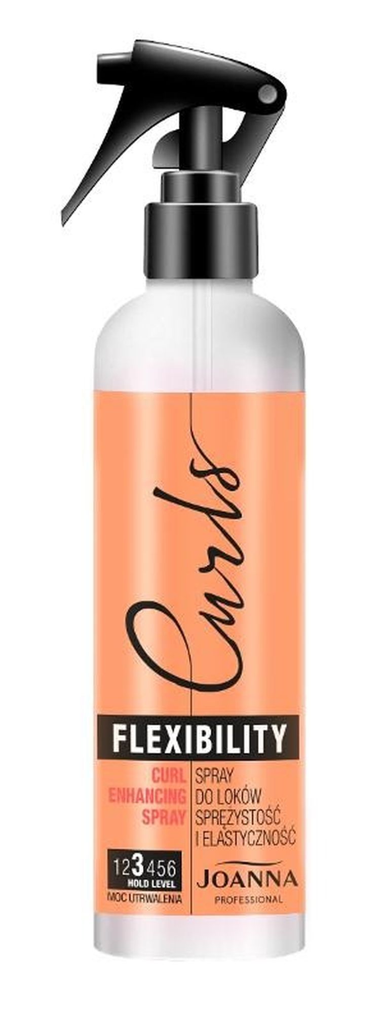 Joanna Professional, Curls, Flexibility, spray do loków, mocny, 300 ml