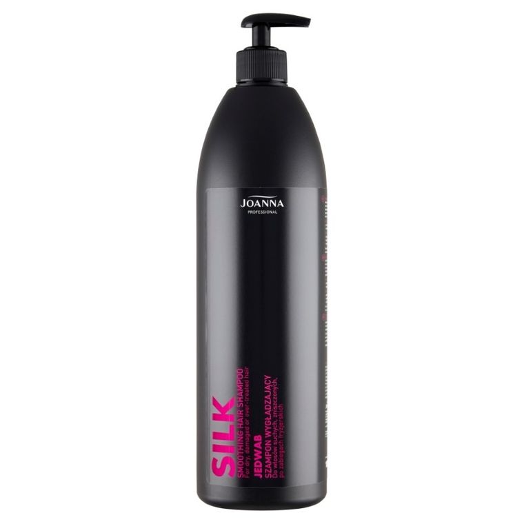 Joanna Professional, Jedwab, szampon wygładzający, 1000 ml