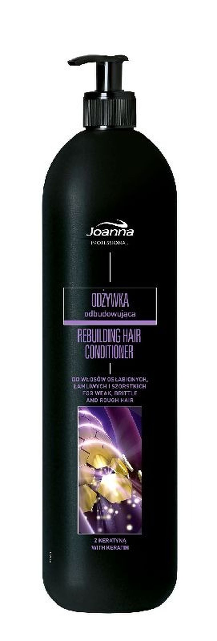 Joanna Professional, Pielęgnacja, odżywka z keratyną do włosów osłabionych, łamliwych i szorstkich, 1000g