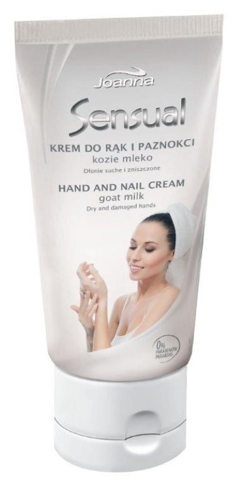 Joanna, Sensual, krem do rąk z kozim mlekiem, 100 g