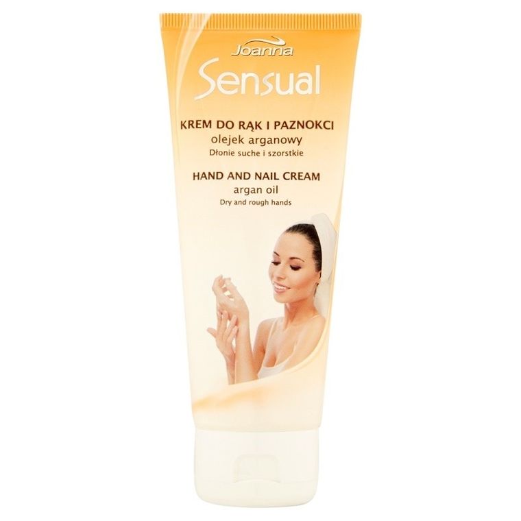 Joanna, Sensual, krem do suchych i szorstkich dłoni, olejek arganowy, 100 g