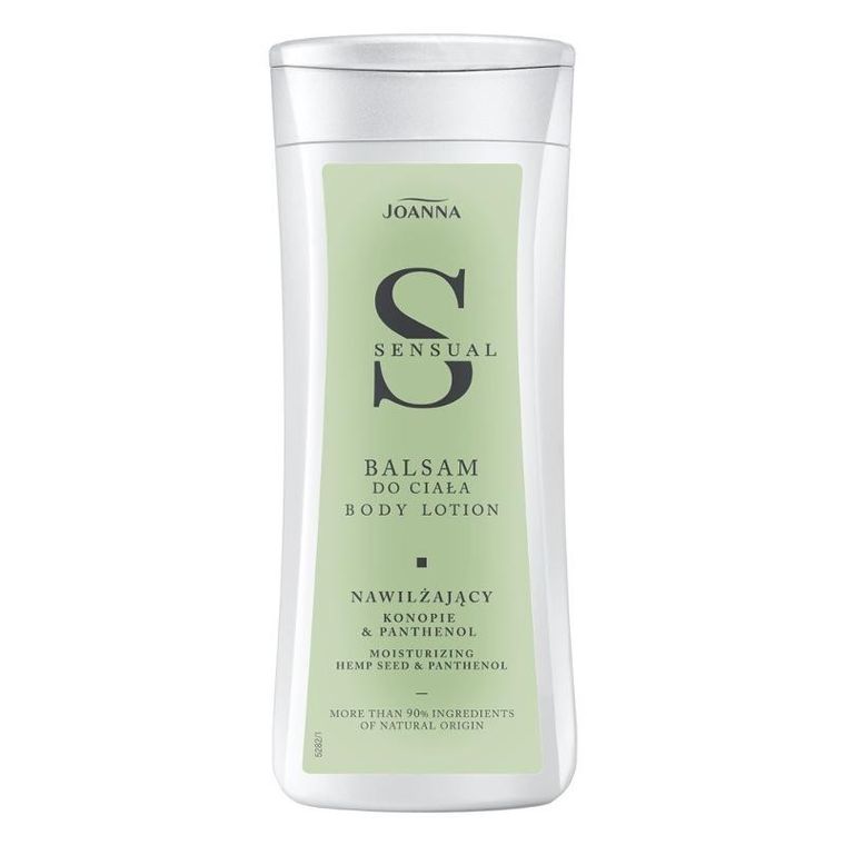 Joanna, Sensual, nawilżający balsam do ciała, konopie i panthenol, 200g