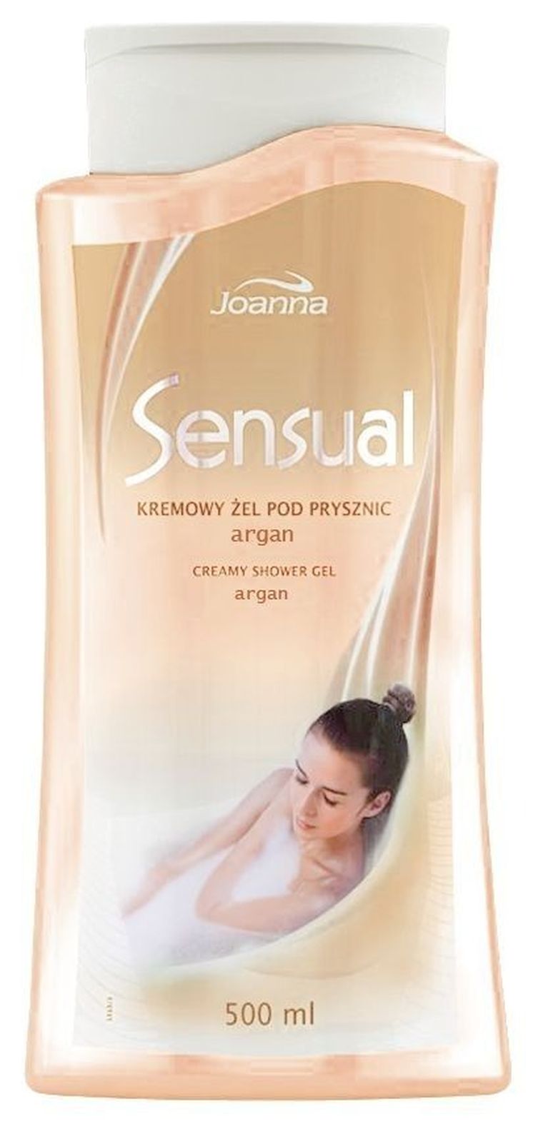 Joanna, Sensual, żel pod prysznic, olej arganowy, 500 ml