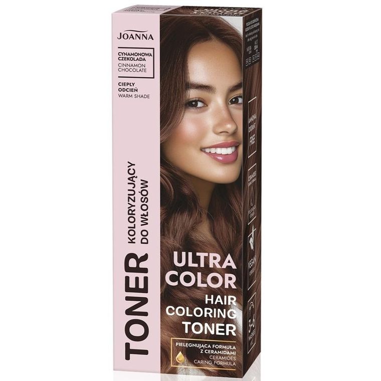Joanna, Ultra Color, toner do włosów, cinnamon chocolate, 100g