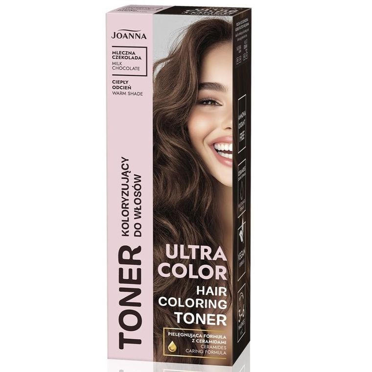 Joanna, Ultra Color, toner do włosów, milk chocolate, 100g