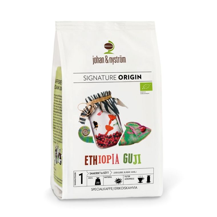 Johan & Nyström, kawa ziarnista Ethiopia Guji, 250g