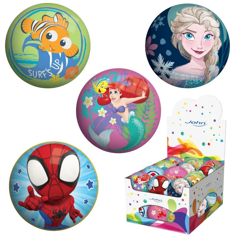 John, Disney, mini piłka, 6,3 cm, 1 szt.