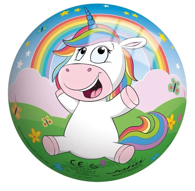 John, piłka perłowa, jednorożec, 23 cm