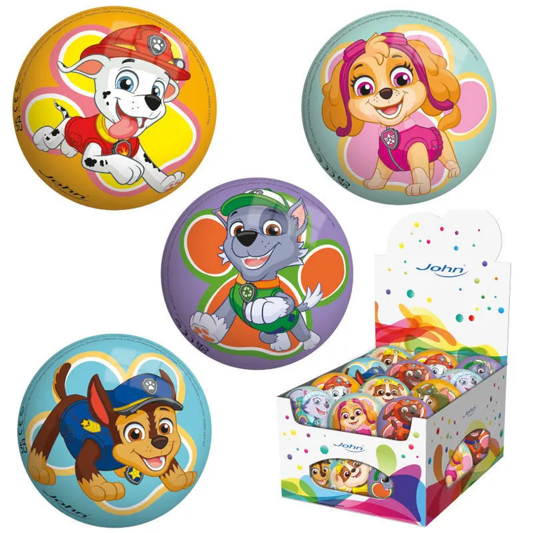 John, Psi Patrol, mini piłka, 6,3 cm, 1 szt.