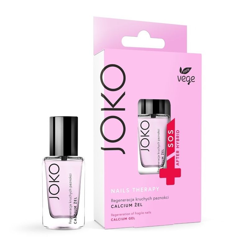 Joko, Nails Therapy, odżywka do paznokci, Calcium żel, 11ml
