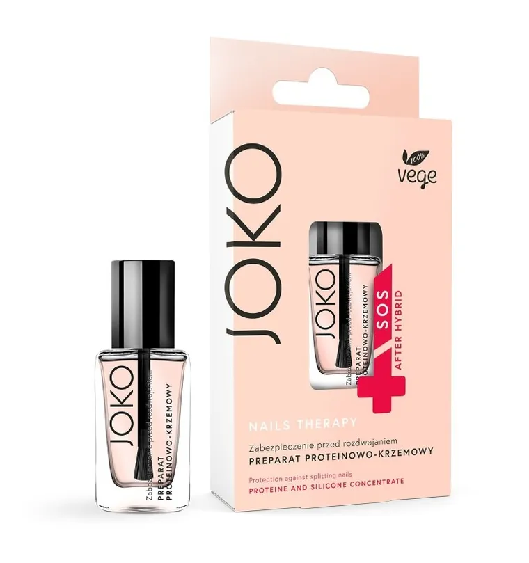 Joko, Nails Therapy, preparat proteinowo-krzemowy do paznokci, 11ml