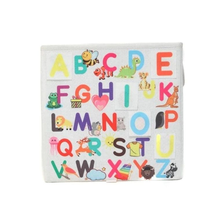 Jolly Designs, Alfabet, pudełko na zabawki