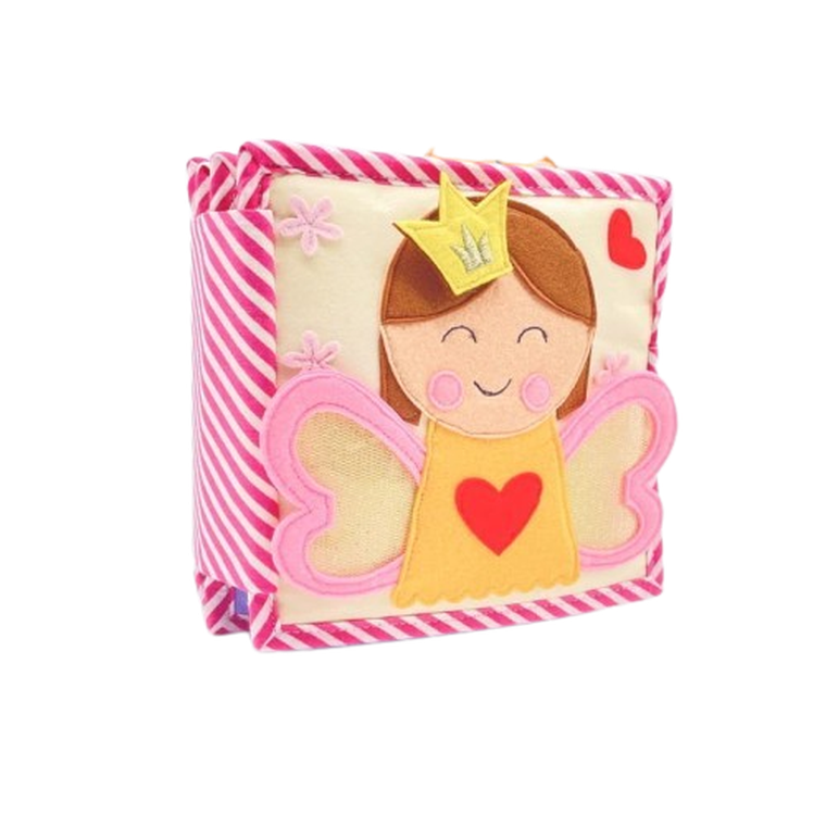 Jolly Designs. Mała Księżniczka. Książeczka sensoryczno-manipulacyjna