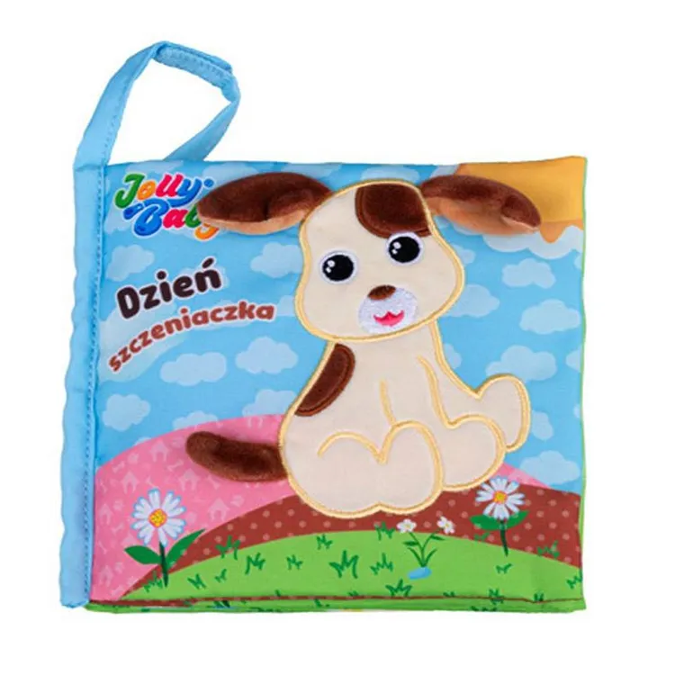 JollyBaby, Dzień szczeniaczka, książeczka sensoryczna