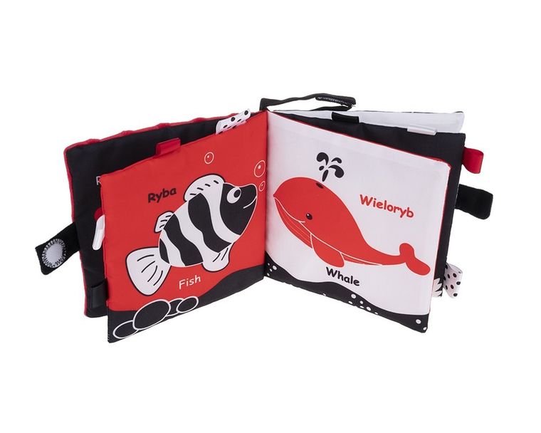 Jollybaby, książka sensoryczna, ocean