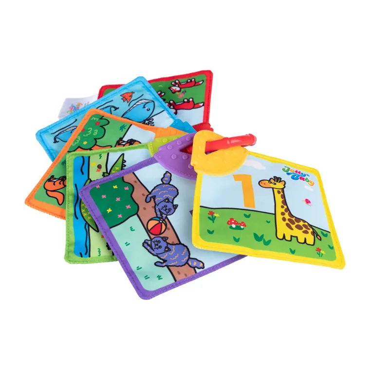 JollyBaby, Zwierzęta, książeczka z gryzakiem