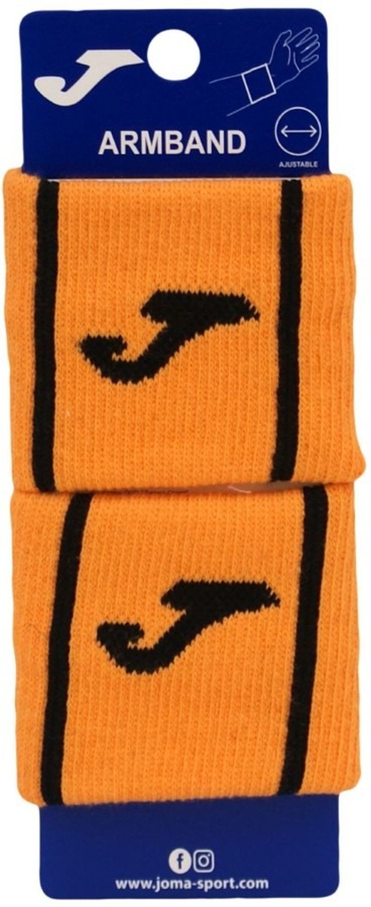 Joma, Game, frotka na rękę, podwójna, pomarańczowa