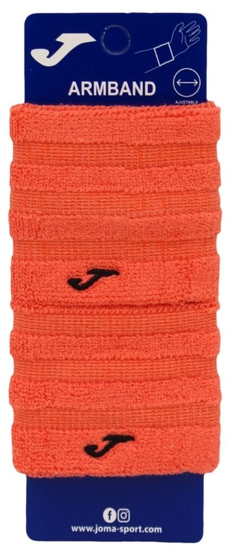 Joma, Slam Pro, frotka na rękę, podwójna, pomarańczowa