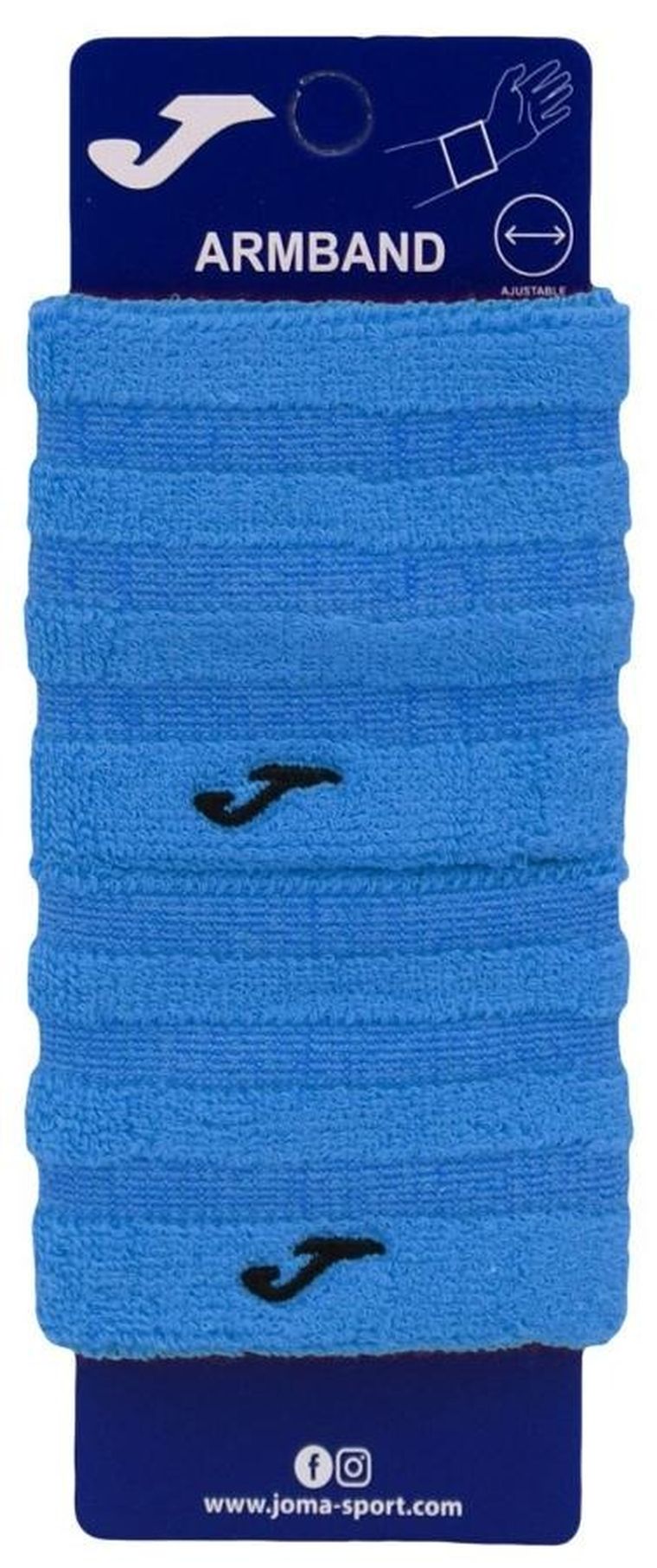 Joma, Slam Pro, frotka na rękę, podwójna, turkusowa, 400701000