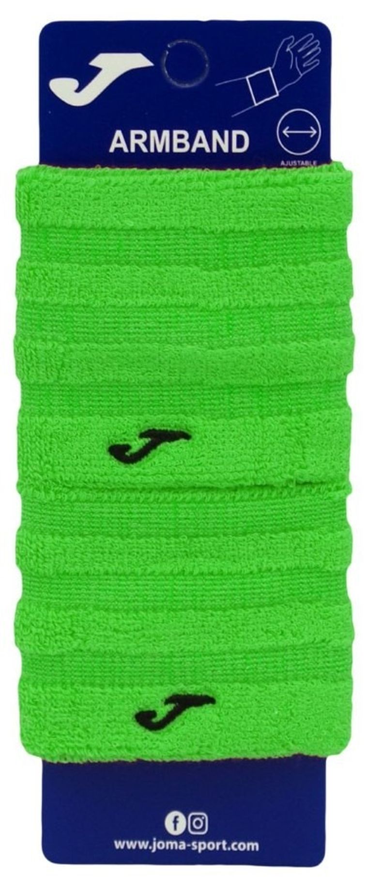 Joma, Slam Pro, frotka na rękę, podwójna, zielona