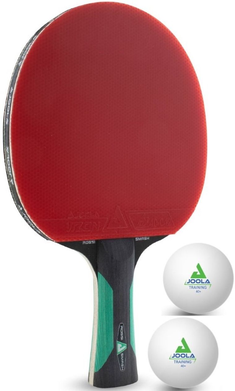 Joola, rakietka do ping-ponga z piłeczkami