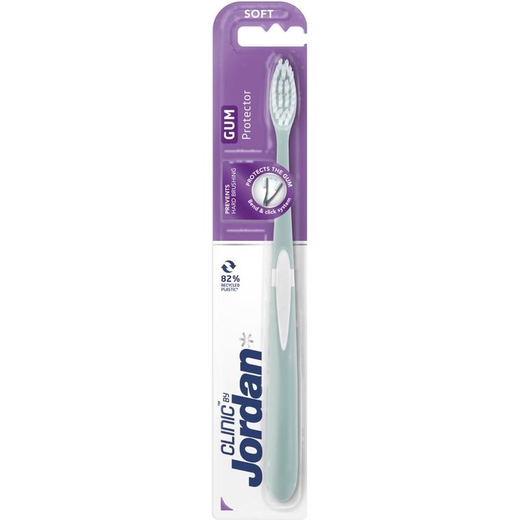 Jordan, Clinic Gum Protector, szczoteczka do zębów Soft, 1 szt.