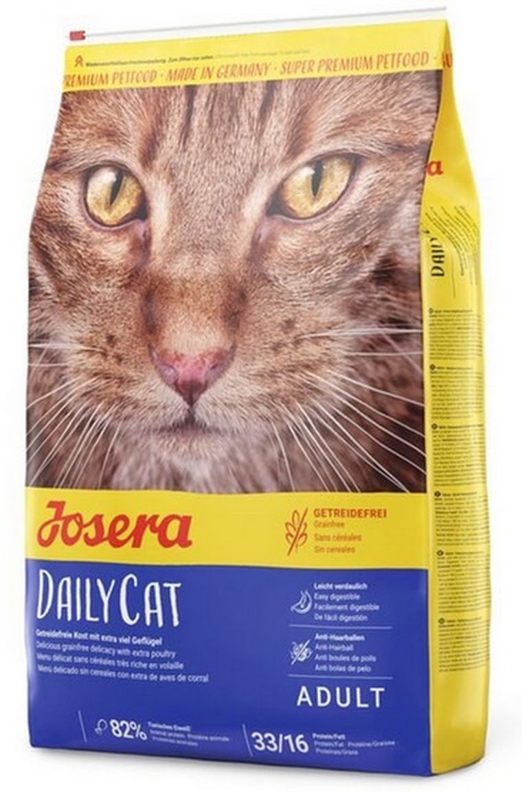 Josera, Daily, sucha karma dla kotów, bez zbóż, 2 kg