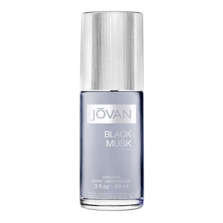 Jovan, Black Musk, woda kolońska, spray, 88 ml