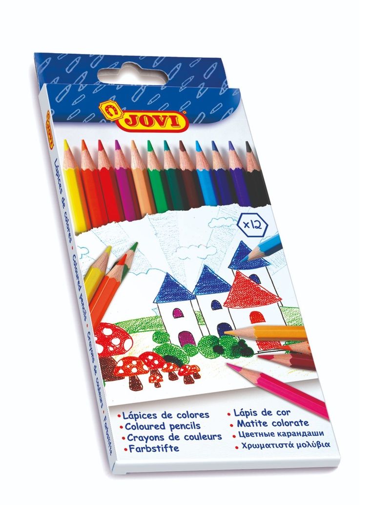 Jovi, kredki ołówkowe, 12 szt.