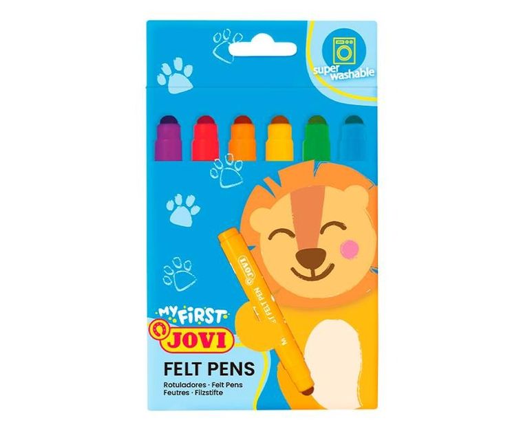 Jovi, My First Pen, flamastry, 6 kolorów