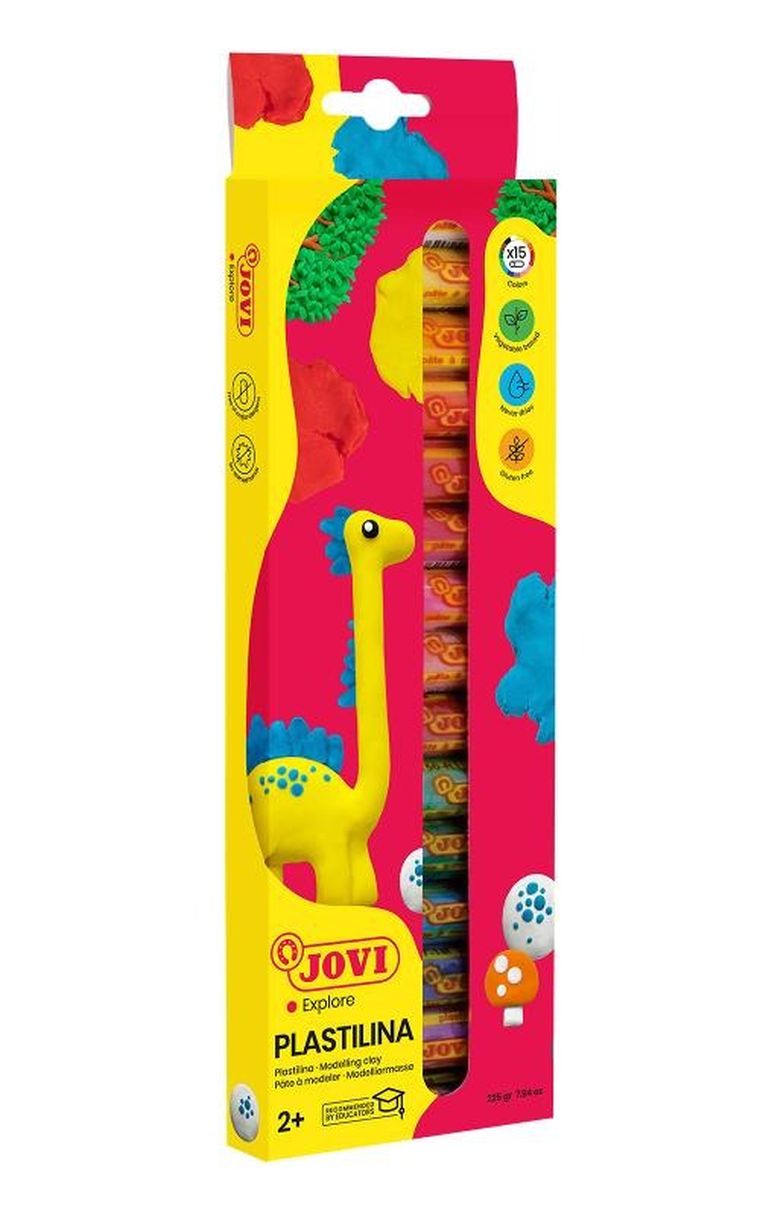 Jovi, plastelina, 15 kolorów