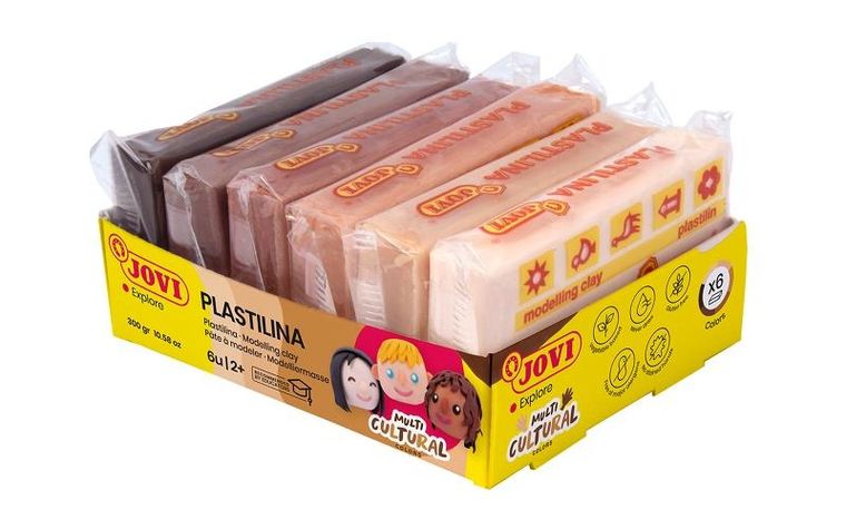 Jovi, plastelina, cielista, 6-50 g