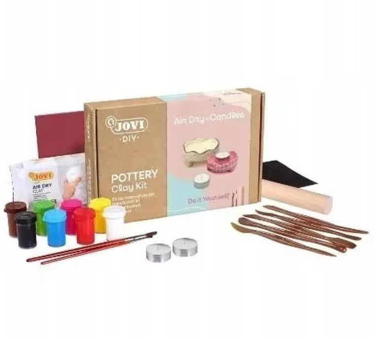 Jovi, zestaw z gliną, Świecznik