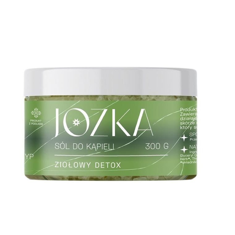 Jozka, sól do kąpieli, ziołowy detox, 300g