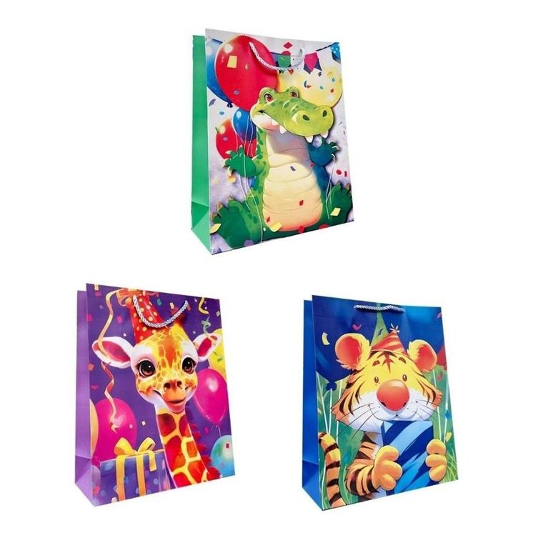 Ju-piter, torebka prezentowa, dziecięca, rozmiar M, szerokie dno, 1 szt.