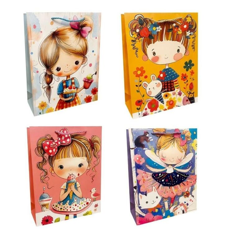 Ju-piter, torebka prezentowa, dziecięca, rozmiar S, Dziewczynka, 1 szt.