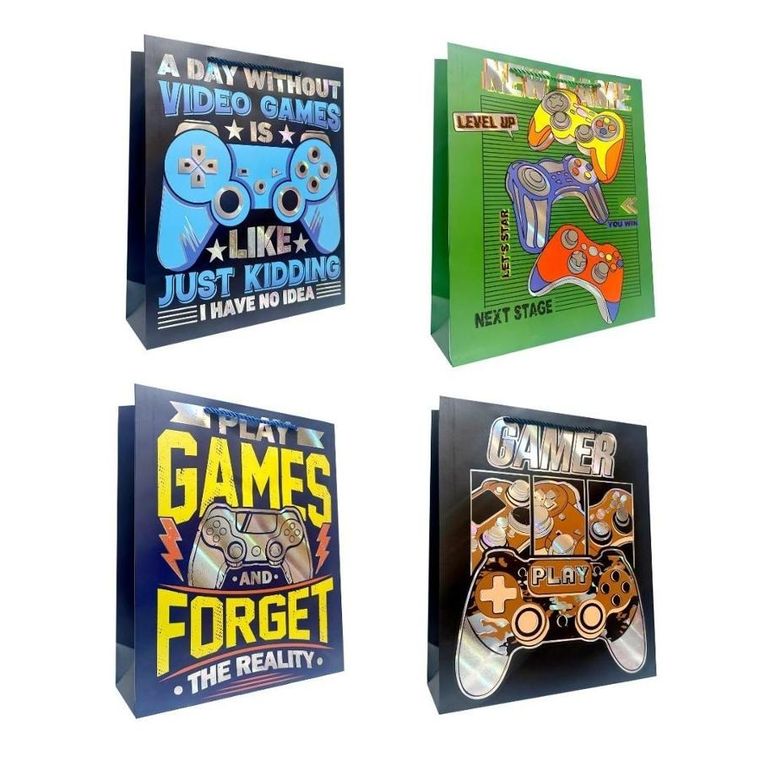 Ju-piter, torebka prezentowa, dziecięca, rozmiar S, Gamer, 1 szt.