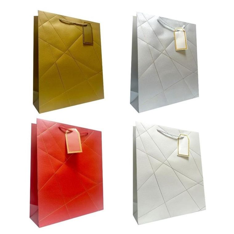 Ju-piter, torebka prezentowa, rozmiar M, metalizowana, 1 szt.