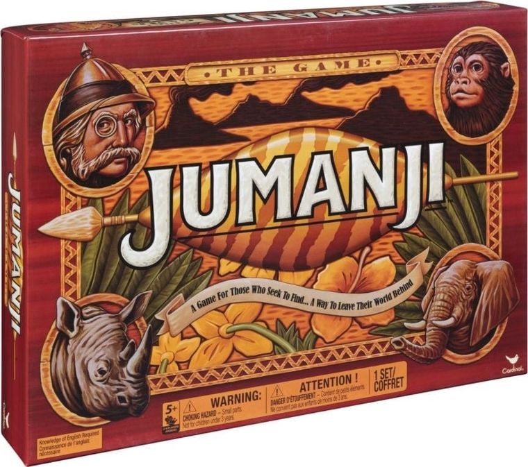 Jumanji, drewniana gra familijna