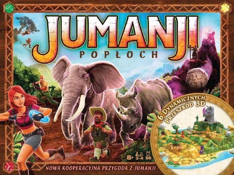 Jumanji: Popłoch, gra familijna