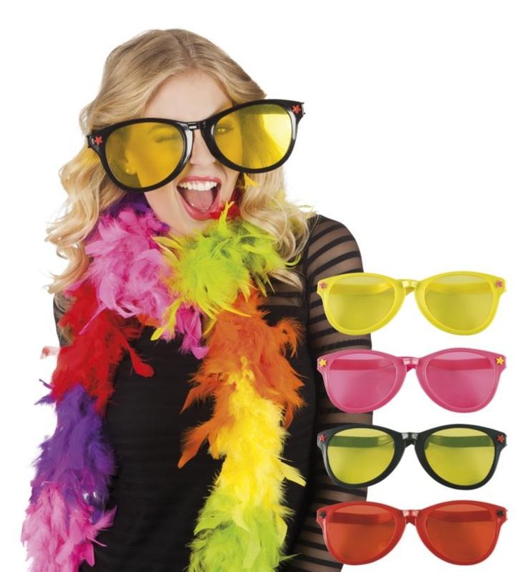 Jumbo Party, duże okulary