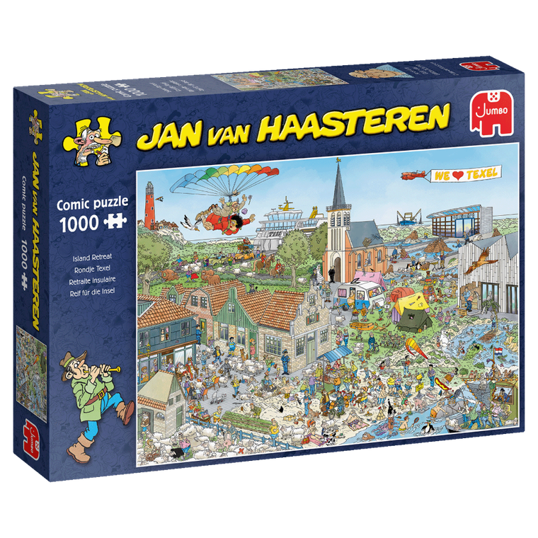 Jumbo, Zacisze na wyspie Texel, puzzle, 1000 elementów